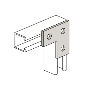 W5021 Series | Three-Hole Flat Angle Plate: ZSi-Foster.com