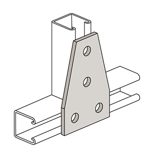 W5026 Series | Four-Hole Gusset Plate: ZSi-Foster.com